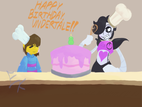YEAHH IT'S UNDERTALE'S BIRTHDAY!! HAPPY 8TH ANNIVERSARY, UNDERTALE!