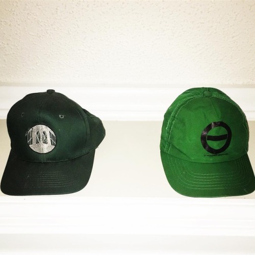 In love with my Type O hats! The one on the right is from 1991! #typeonegative #petersteele #music #