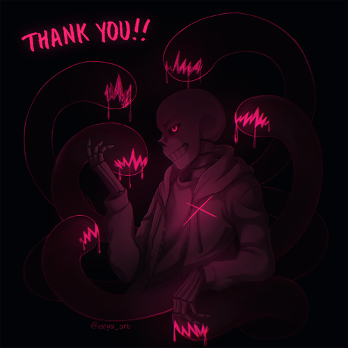 A thank you drawing for @venelona!! Thank you again for your generous donation! Here’s your boi Midn