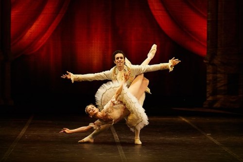 Myriam Ould-Braham and Mathias Heymann in Sleeping Beauty
Photo © Maria Popova