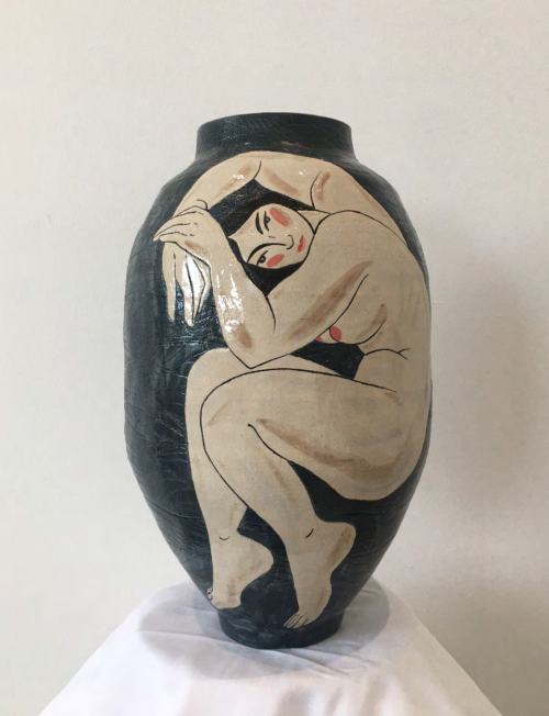 Julia Florence, "treat Me Like The Sea," 2021, Glazed Stoneware
