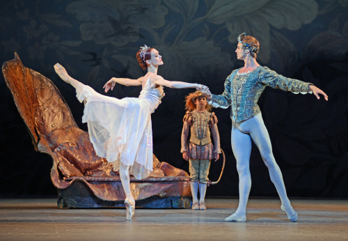 Ulyana Lopatkina and Andrey Ermakov in Mendelssohn/Balanchine’s “A Midsummer Night&rsquo