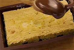 foodgasmicgoodness:   Chocolate Bar Cake (x)  