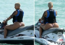 dalandofmilkandhoney:  Amber Rose   DAMNNNN!