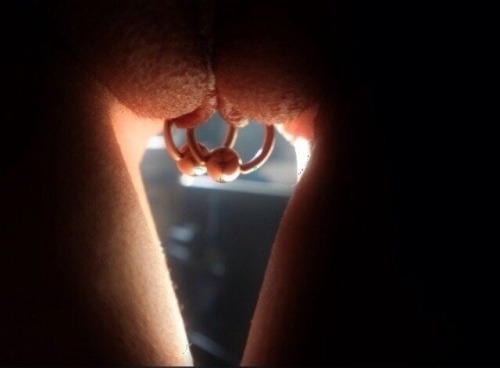 mrugen84:  Locked Cunts  Follow me at mrugen84.tumblr.com For loads of sexy girls like her from around the world….