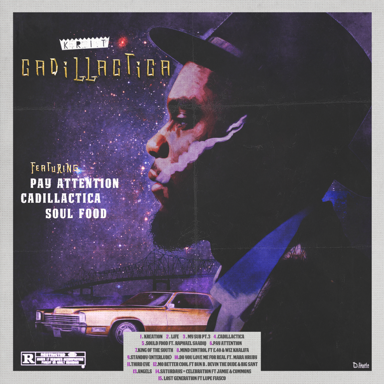 djkingstadesign:  Big K.R.I.T - Cadillactica 