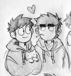 chalooobie:  Edd and Paul  Because they are my third otp.