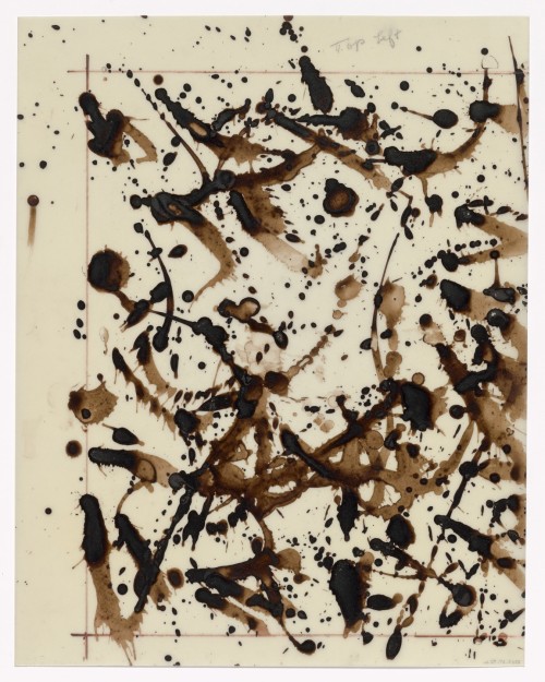 lee-krasner-art: Unused preparatory drawing for In Memory of My Feelings, Lee Krasner, 1967, MoMA: D