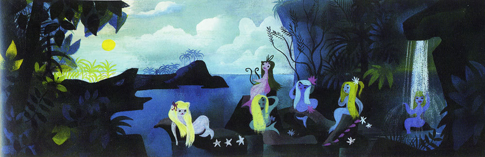the-disney-elite:  Mary Blair’s concept art for Disney’s Peter Pan, via.