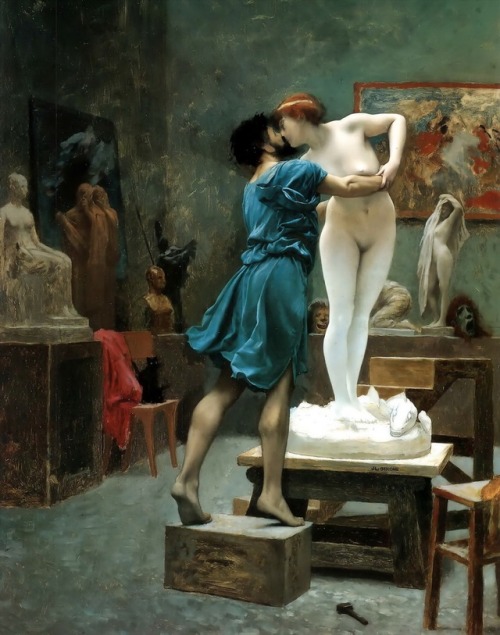 Jean-Léon Gérôme. Pygmalion and Galatea 1890