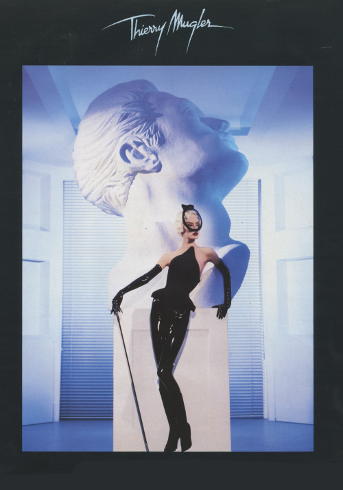 schu-schu:  90s 1996  vogue dt sept mugler fetish 2 