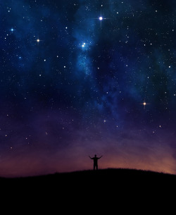 drxgonfly:  Night sky praise (by Kevin Carden)