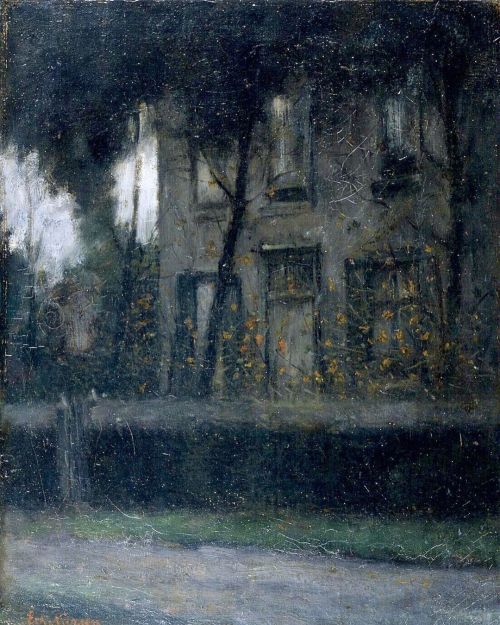 unsubconscious:Eduard Karsen ,1890 |The abandoned house 