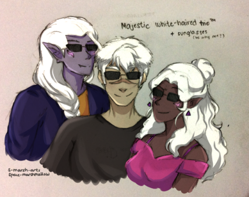 s-marsh-arts: some sketches of some trios :VV part 2