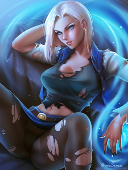 Aromasensei:  Android 18 Nsfw Versions Will Be Avaible On My Patreon!  (･Ω&Amp;Lt;)☆