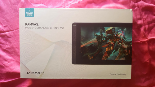     Huion very kindly sent me the Kamvas adult photos