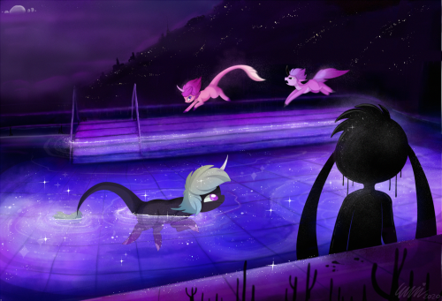 This is Midnight city, its a location in the Shadowlands which is right next to the Purple sea 