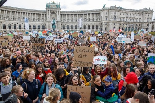 spectaculacularmooseketeer: School children striking for climate all over the globe on March 15, 201