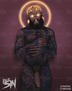 icametosin:I was going for that dark ethereal king sorta vibe mixed with a little of that American God’s feel.