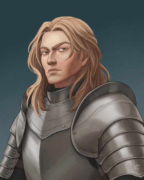 homeformyheart:portrait of a knight - featuring adam du mortain from the wayhaven chronicles (by @se