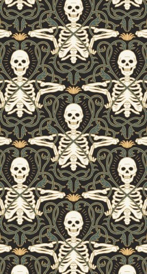 tatsushi-eto:Skeleton pattern.