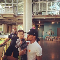 chancetherapper:  Me and Dexter at the New