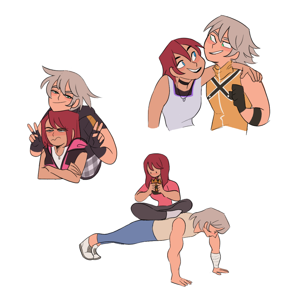 daniwry:Nomura please let these best friends interact in the next game I’m begging