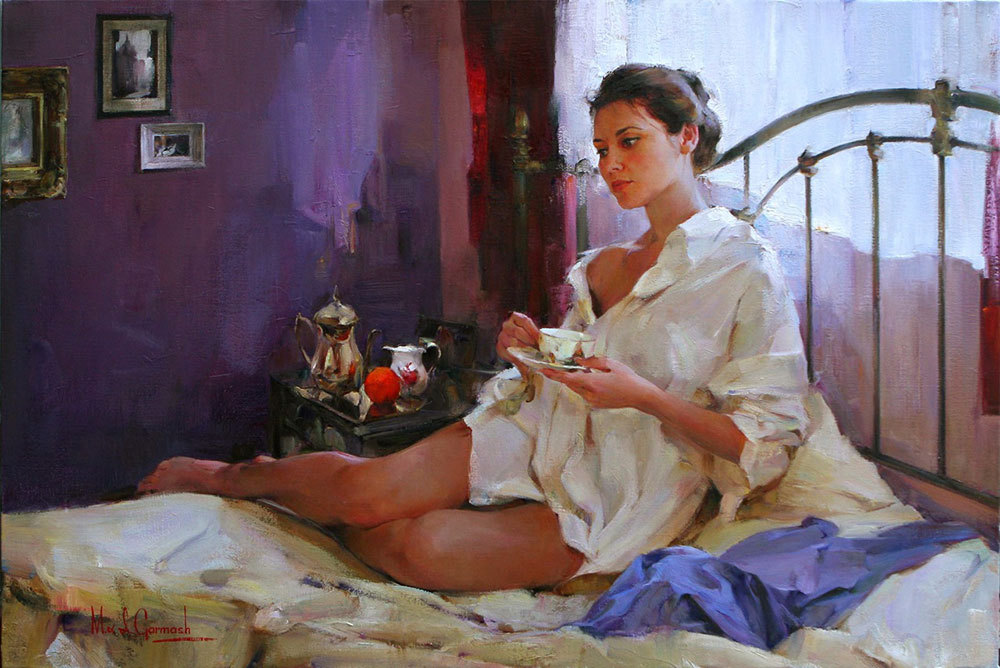   by  Artist Mikhail &amp; Inessa Garmash, Husband and Wife Team.   http://smithklein.com/project/garmash/