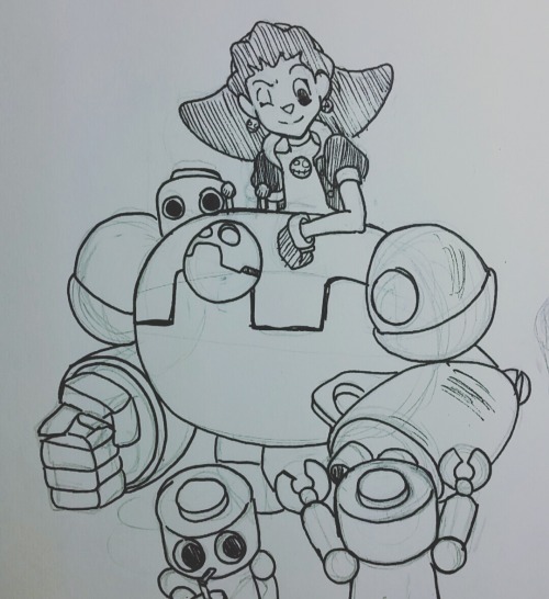 fluffpon:Some Tron Bonne for day 2 Forgot to post before I fell asleep