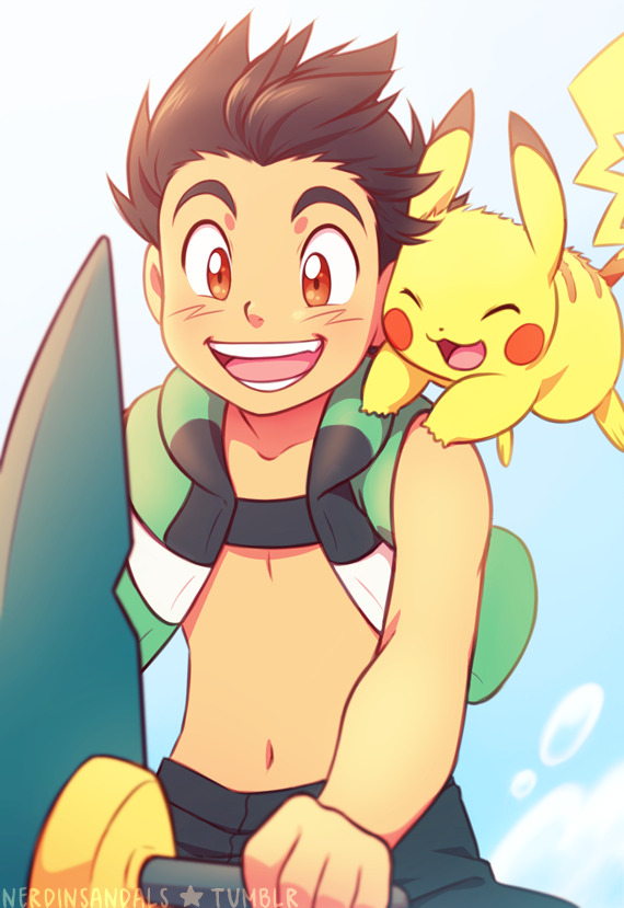nerdinsandals:I’m so excited for Alola!Satoshi~!! &lt;333