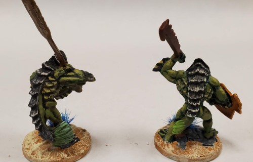 First Batch Of Fishmen And Other Aquatic Creatures From Recent Commission.