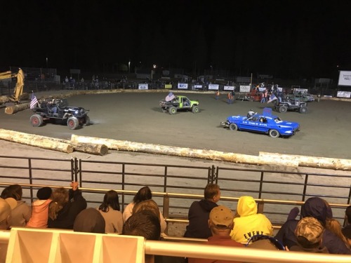 Little bit from the demo derby tonight, didn’t take many pictures or video because I was working security