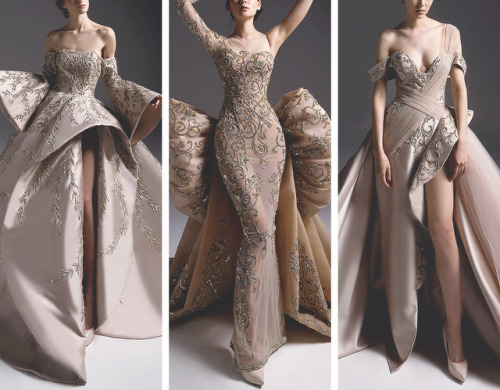 evermore-fashion:Marwan & Khaled Fall 2018 Haute Couture Collection