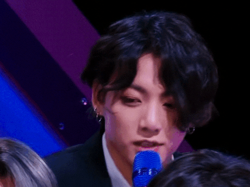 lucid-jjin:have you thought of jungkook with his long, curly dark hair tucked behind his ear today? 