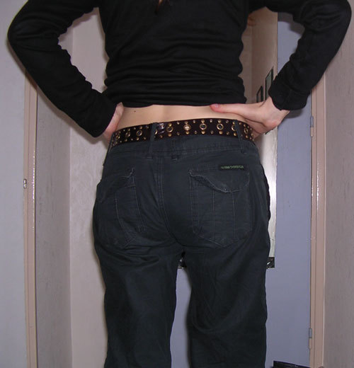 Plastic pants love