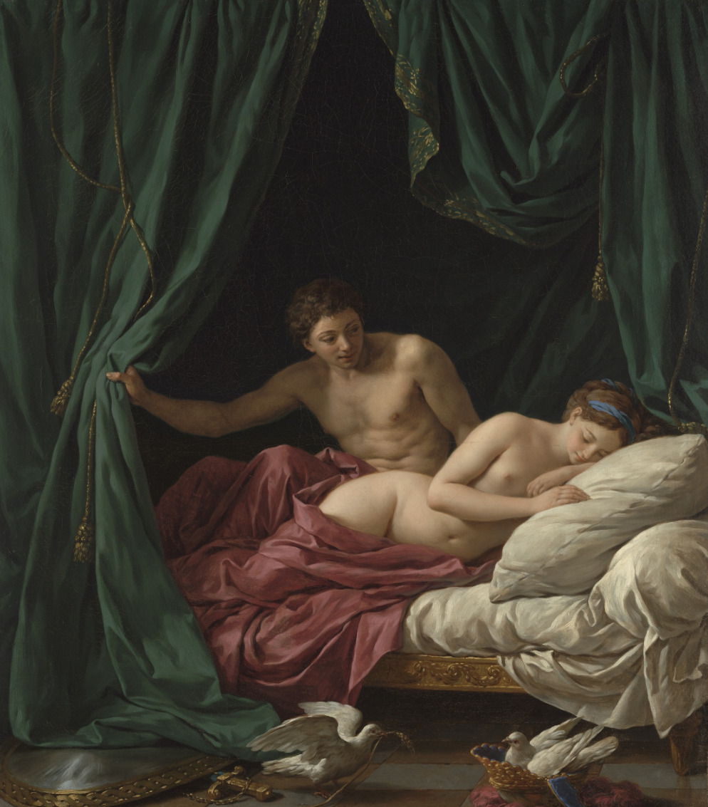 thegetty:  A tender gaze and playful doves signify peace.Mars, the Roman god of war,