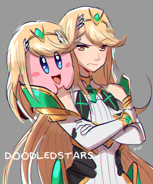 doodledstars:Welcome to Super Smash Bros Ultimate, Pyra and Mythra!