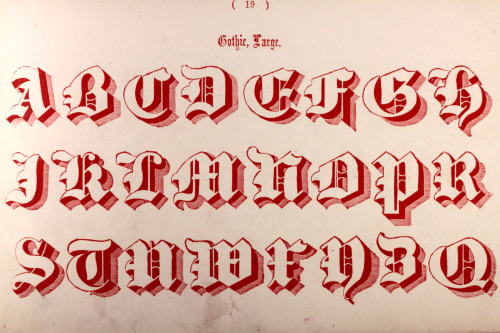 Typefaces - 1864
