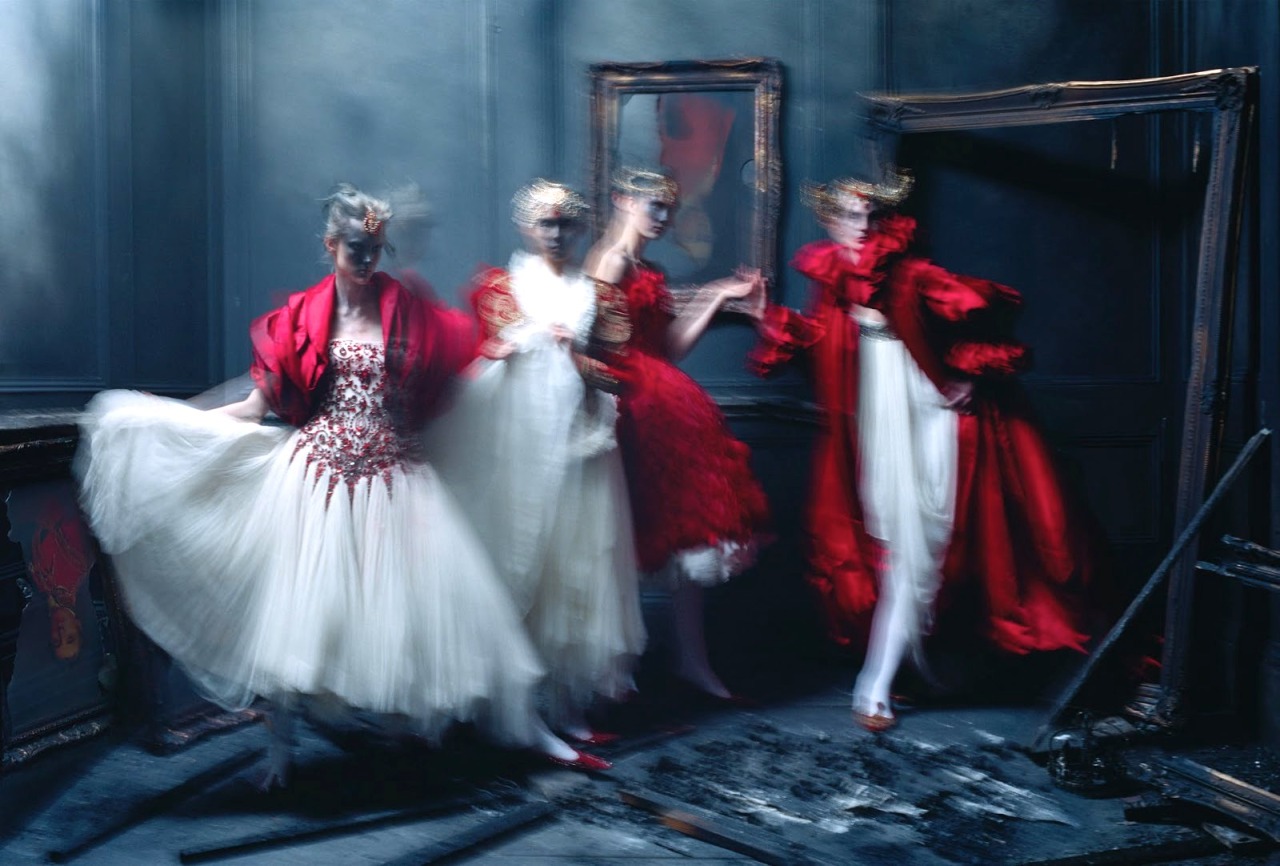 highqualityfashion:  “Dark Angel” by Tim Walker for Vogue UK March 2015