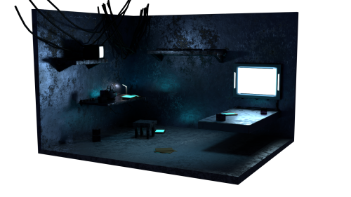 Edgimus Workshop/room I Made For Class. Very Rusty