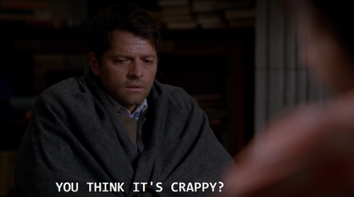 anthonycrowley:on one hand cas focus you have bigger fish to fry on the other look how sad he is tha