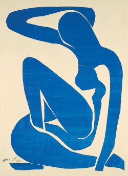 workman:  Henri Matisse, Blue Nude I, 1952 