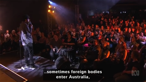 harikondabolu:I said this on Australian television.