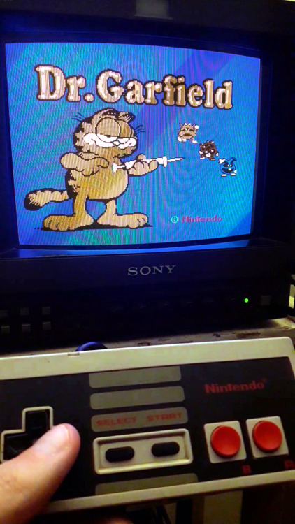 Dr. Garfield(NES, Game Boy, Game Boy Color)www.youtube.com/watch?v=H2W7c31RJPEwww.yo