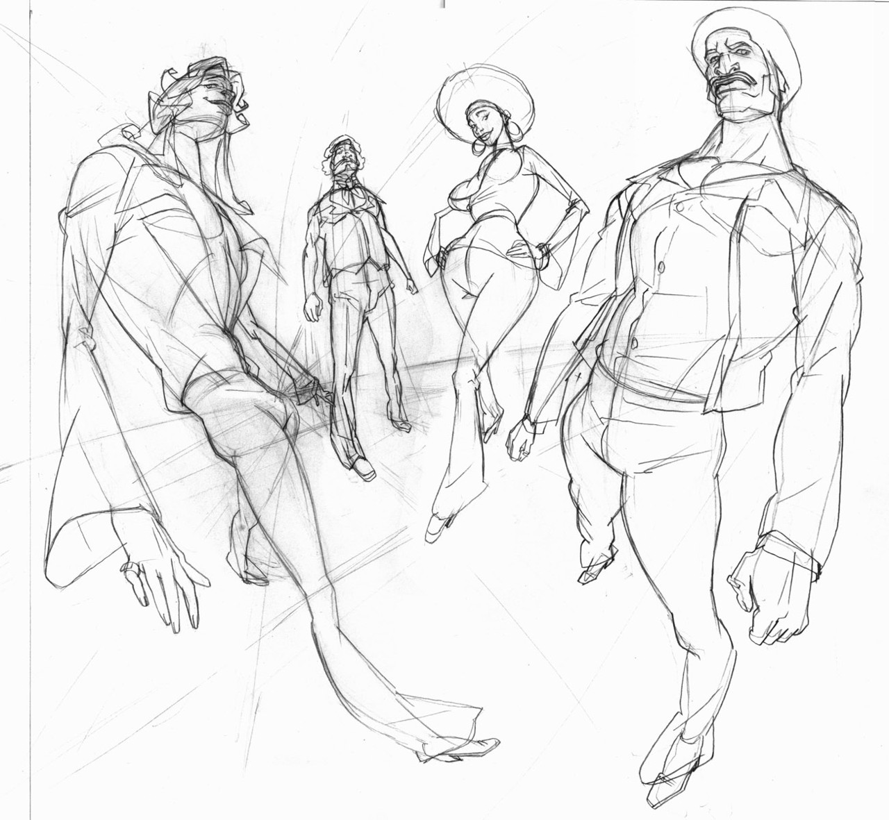 leseanthomas:  Here’s a collection of unused, BLACK DYNAMITE season 1 Movie Poster