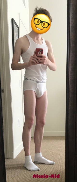 alexisthekid: The boy’s lazy summer Sunday look: Fruit of the Loom briefs (aka, the best underwear) 