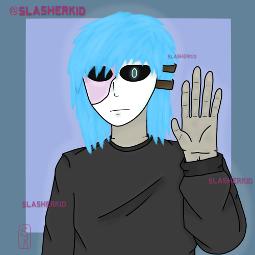 Sal Fisher Fanart || Sally FaceTime Taken: 3 HoursSoftware Used: Ibis Paint X(Yes I Know It's Not Slasher