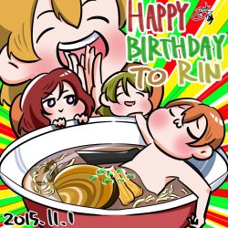 The Power Of Love Live! 4 Koma #61 By Sumiremeron[ Full Size ]It’s My Fav Ramen