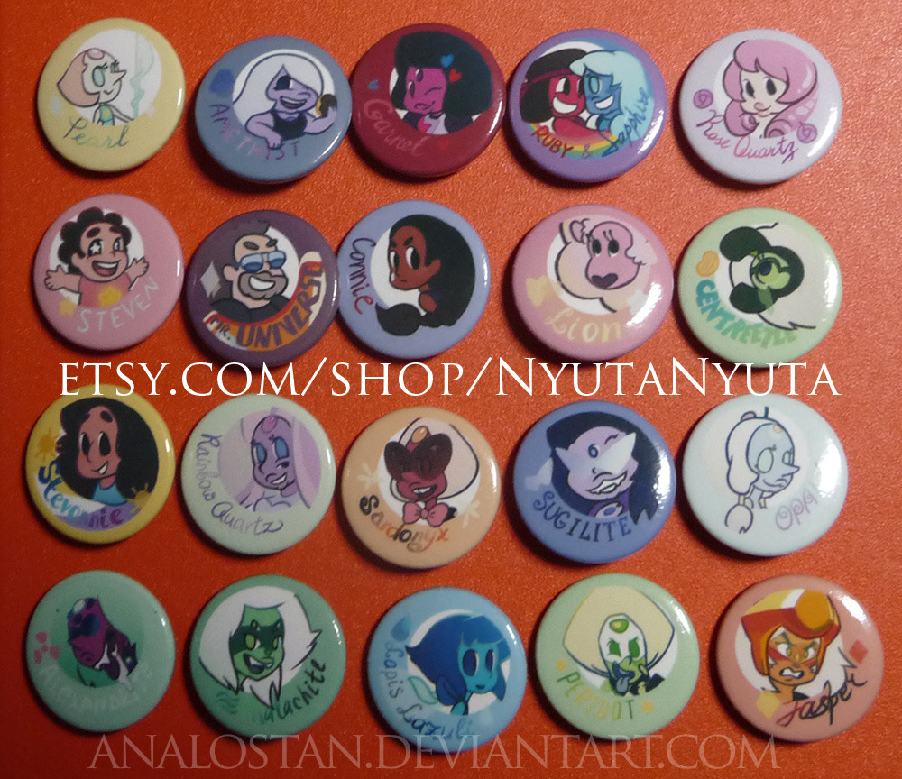 nyut:  The shop is open!   Check ‘em out, they have super cute buttons and stickers!