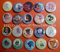 nyut:  The shop is open!   Check ‘em out, they have super cute buttons and stickers!
